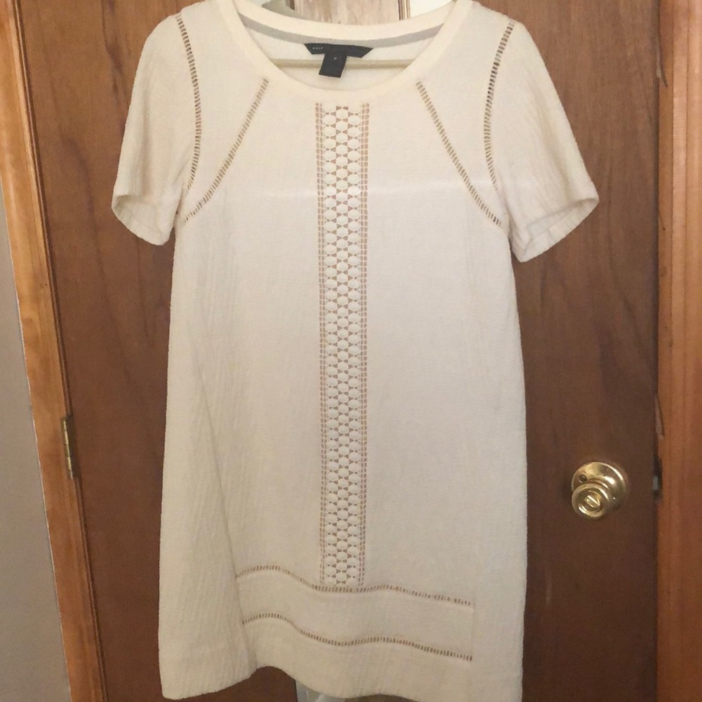 Marc by Marc Jacobs white/cream shift dress